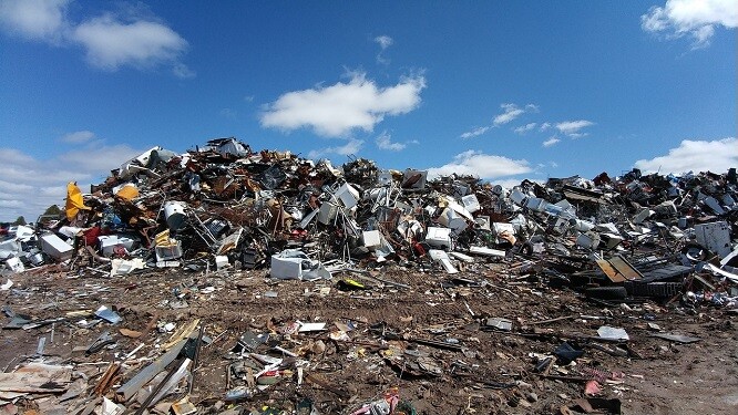 He was thrown into a dump site by his hunted body